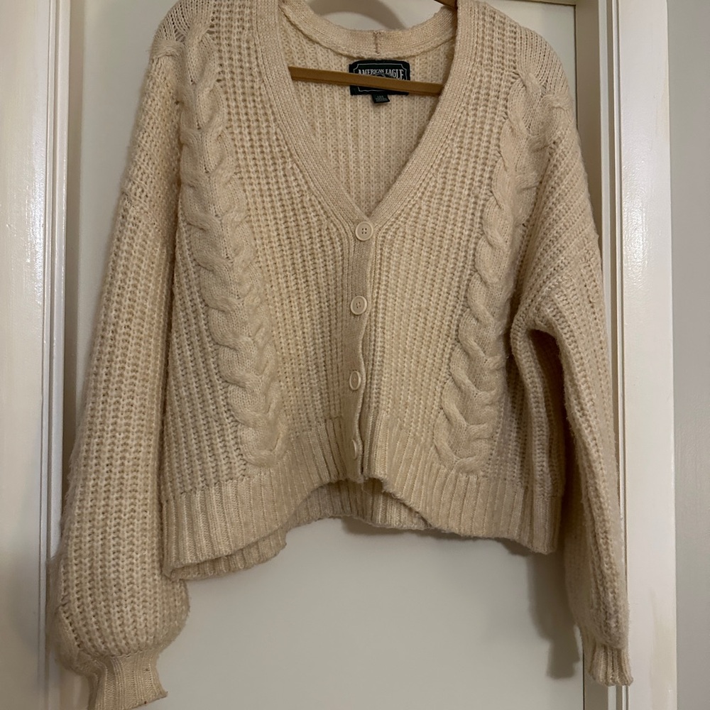 Vintage American Eagle Chunky Knit Cardigan